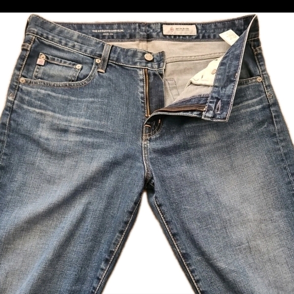 Adriano Goldschmied Womens Dark Wash The Ex Boyfriend Slim Slouchy Slim Jean 30 - Picture 6 of 11